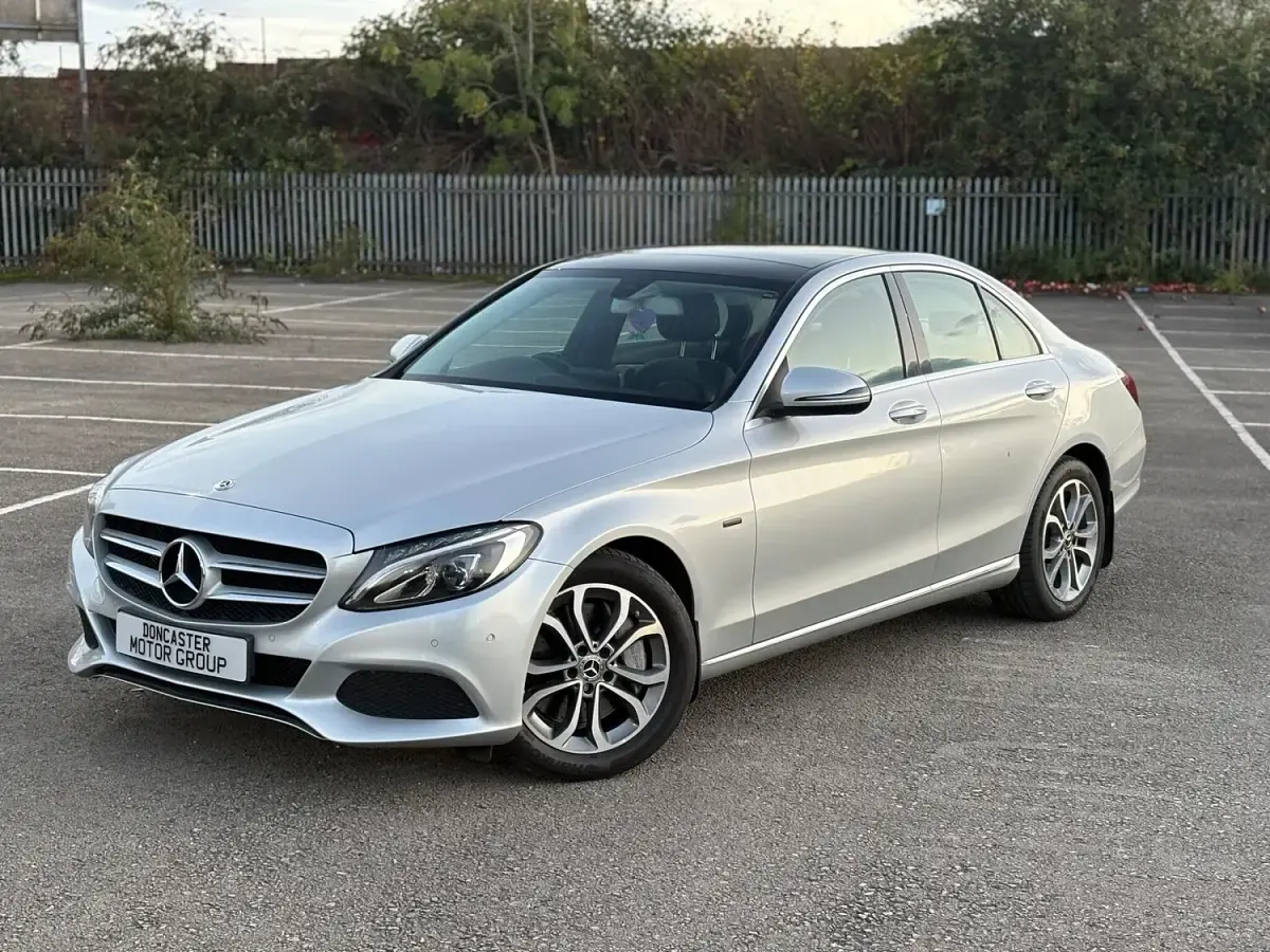 Used Mercedes C350e Premium 2018 Silver Sedan