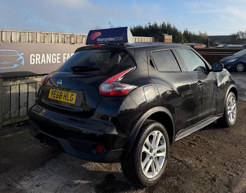 Used Nissan Juke N-Connecta 110 HP (80 kW) 2018 Black SUV