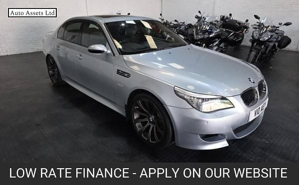 Blue Used 2008 BMW M5 Shadowline Sedan | £18,995 - Image 1/4