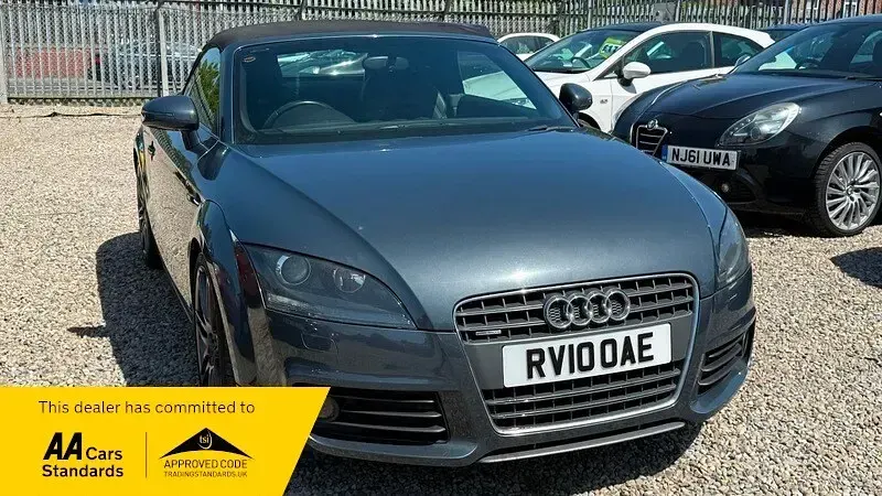 Used Audi TT S-Line 170 HP (125 kW) 2010 Grey Coupe