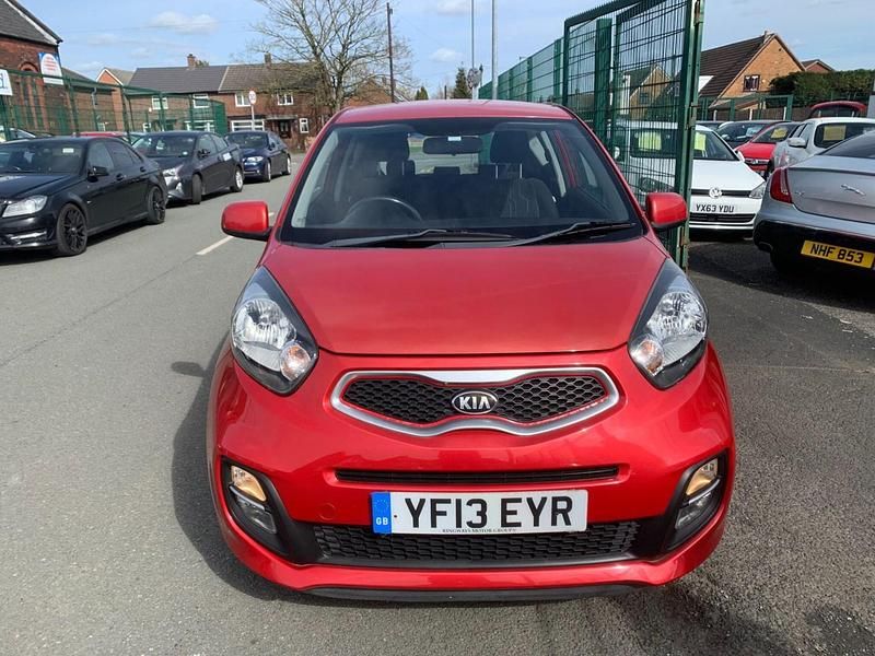 Used Kia Picanto City 68 HP (50 kW) 2013 Red Hatchback