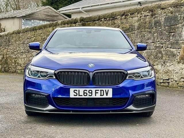 Used BMW 520 M Sport 190 HP (139 kW) 2019 Blue Sedan