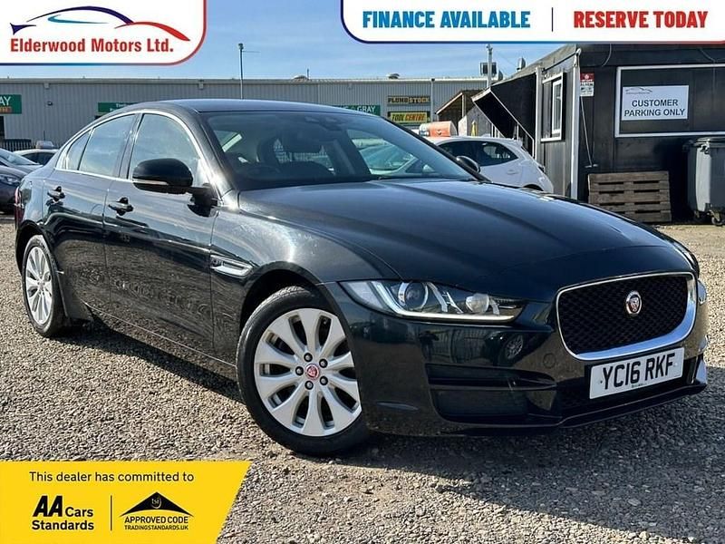 Black Used 2016 Jaguar XE Portfolio Sedan | £8,990 (Good price) - Image 1/4