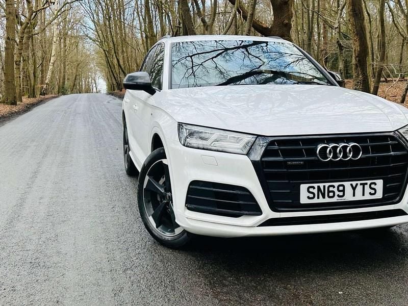 Used Audi Q5 Black Edition 2019 White SUV