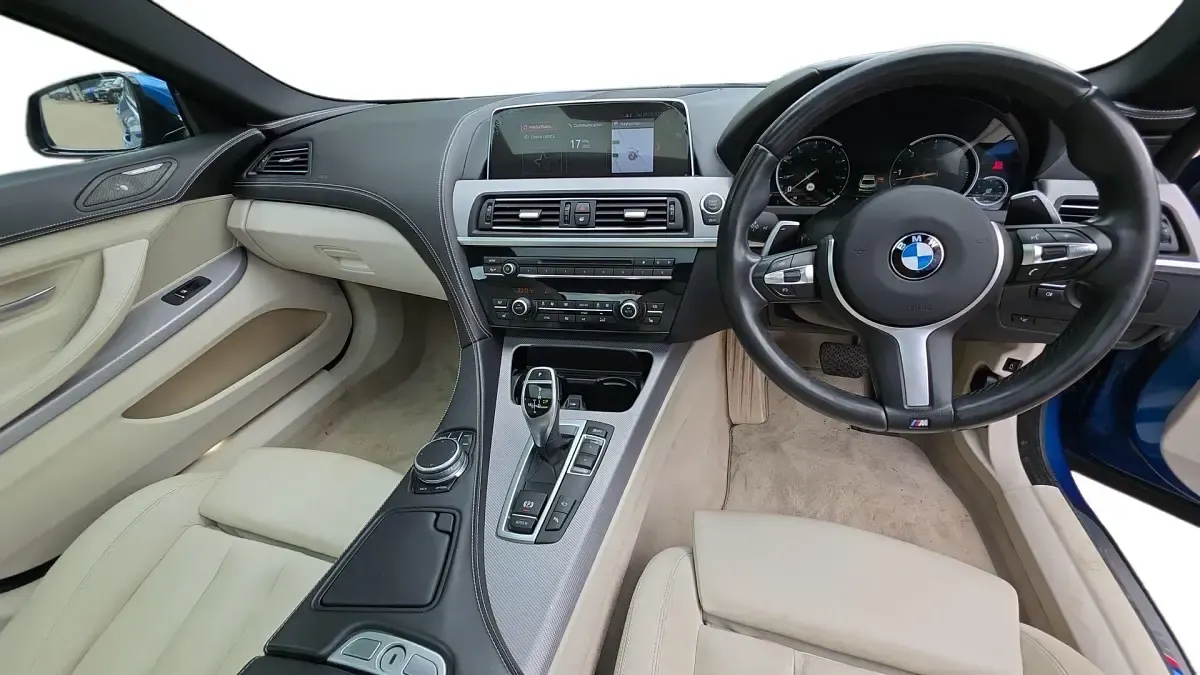 Usado BMW 640 M Sport 309 CV (227 kW) 2017 Azul Coupe