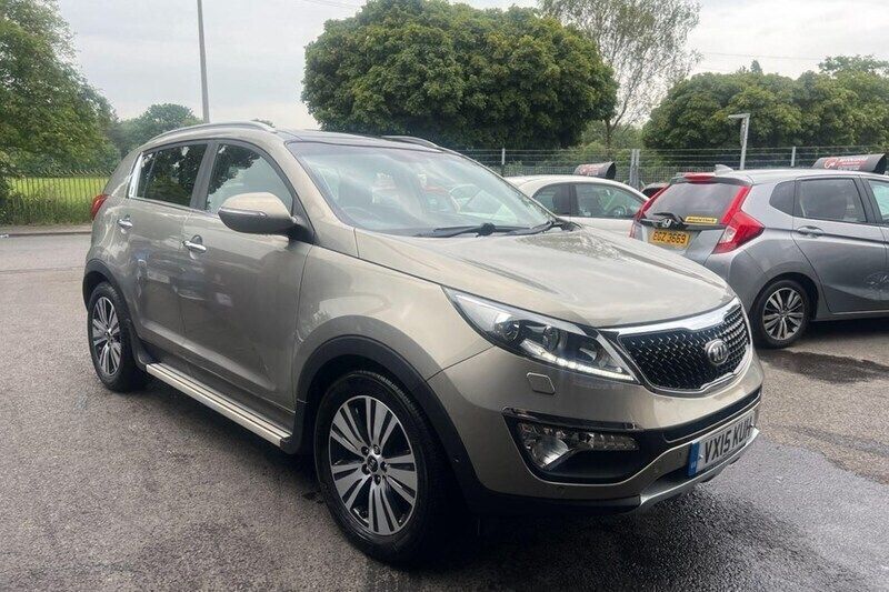 Silver Used 2015 Kia Sportage 4 SUV | £7,495 (Good price) - Image 1/1