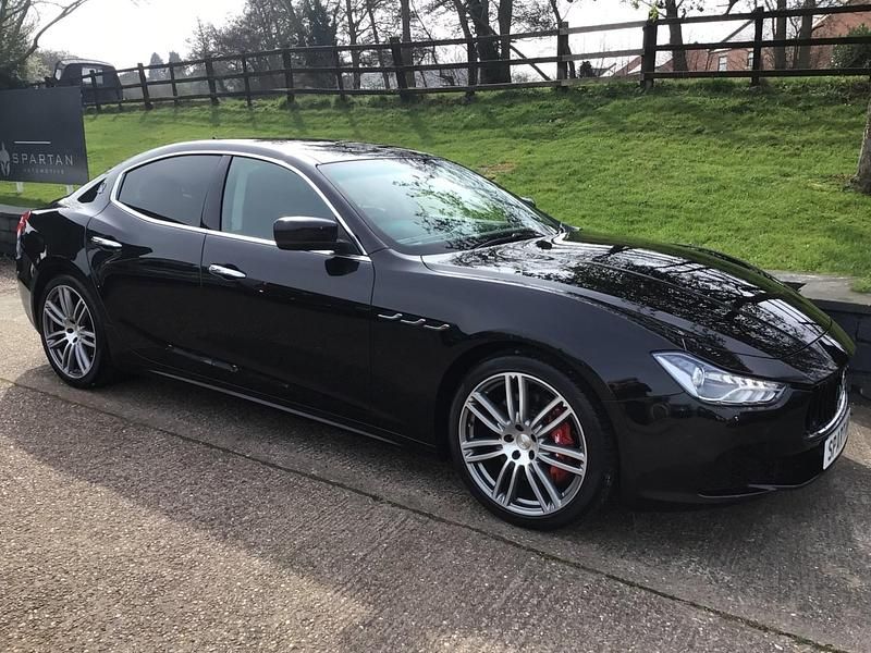 Used Maserati Ghibli 275 HP (202 kW) 2016 Black Sedan