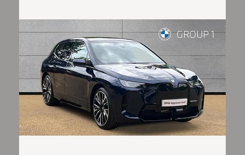 Blue New 2025 BMW iX M Sport SUV | £62,995 - Image 1/4