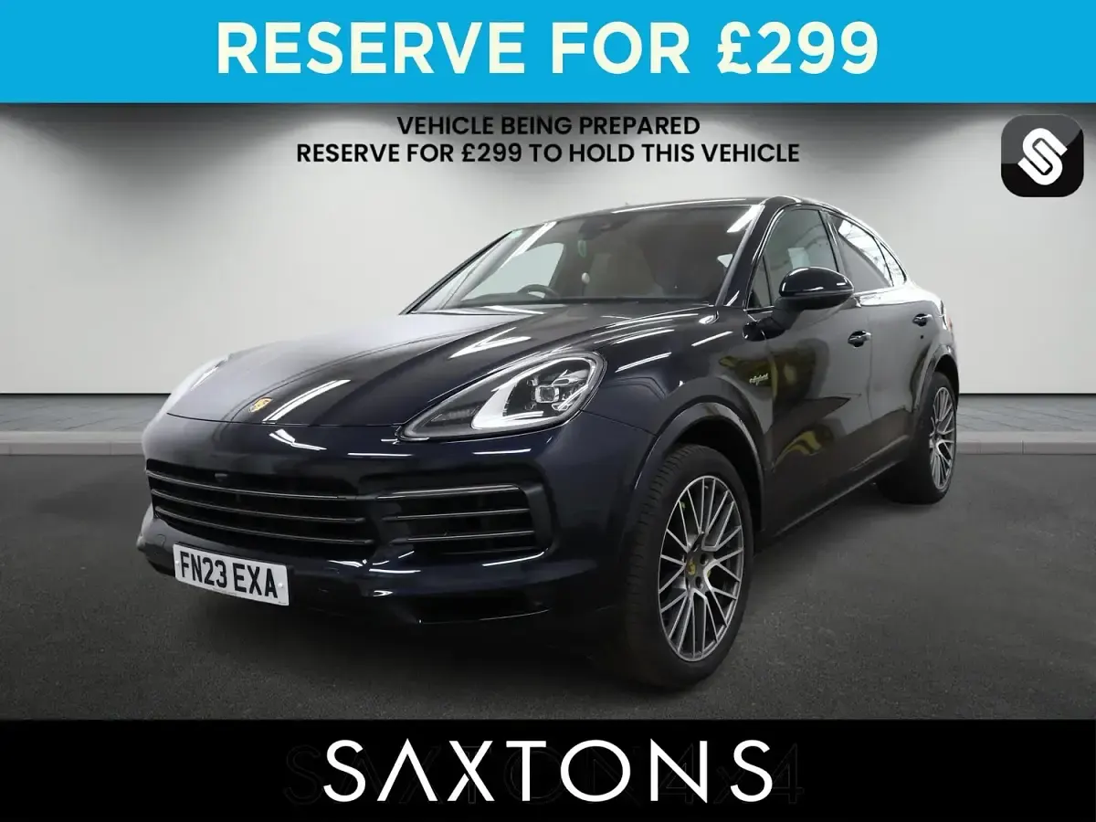 Used Porsche Cayenne E-Hybrid Platinum Edition 2023 Blue SUV