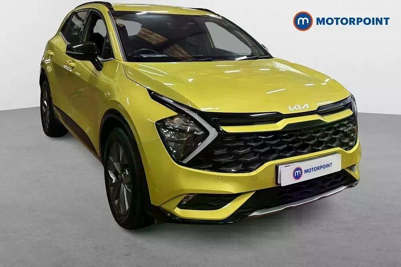 Yellow Used 2023 Kia Sportage GT-Line SUV | £22,449 (Super price) - Image 1/4