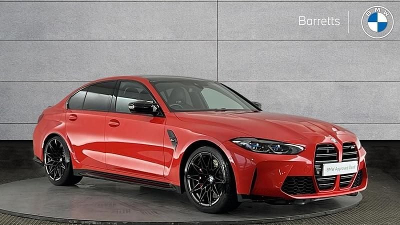 Red Used 2023 BMW M3 Competition Edition | £61,990 (Good price) - Image 1/4