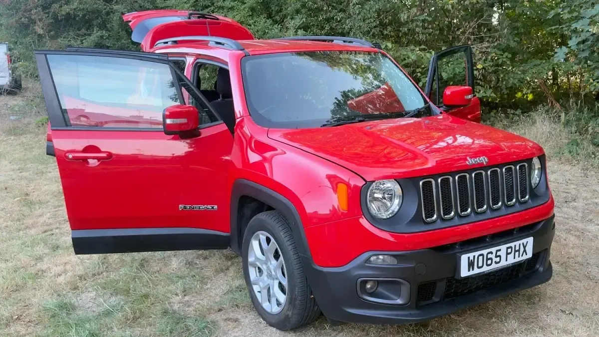 Used Jeep Renegade Longitude 140 HP (102 kW) 2016 Red SUV
