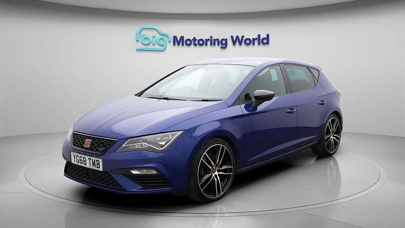 Used Seat Leon Cupra 290 290 HP (213 kW) 2019 Blue Hatchback