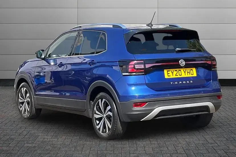 Used VW T-Cross SEL 115 HP (84 kW) 2020 Blue SUV