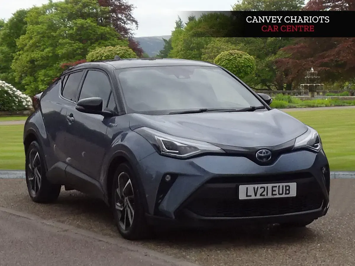 Used Toyota C-HR 122 HP (89 kW) 2021 Grey/black SUV