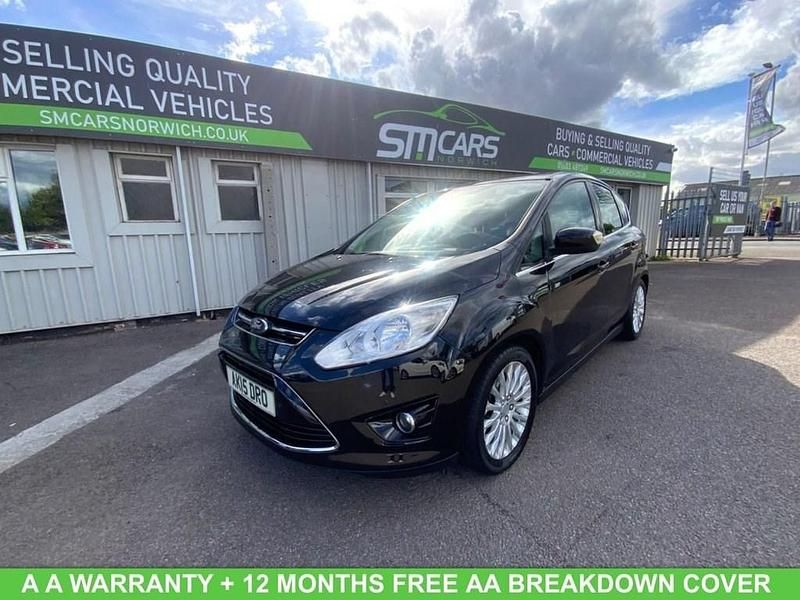 Black Used 2015 Ford C-MAX Titanium MPV | £5,850 (Fair price) - Image 1/4