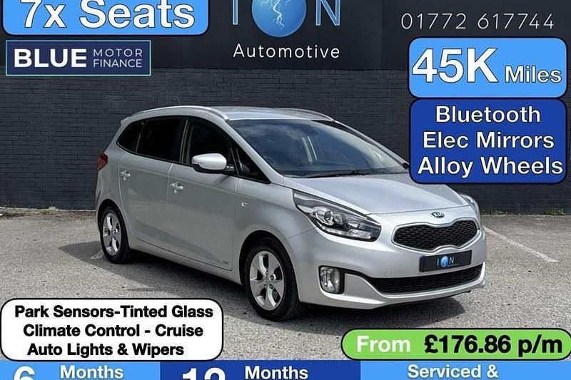 Silver Used 2016 Kia Carens MPV | £8,795 (Fair price) - Image 1/1