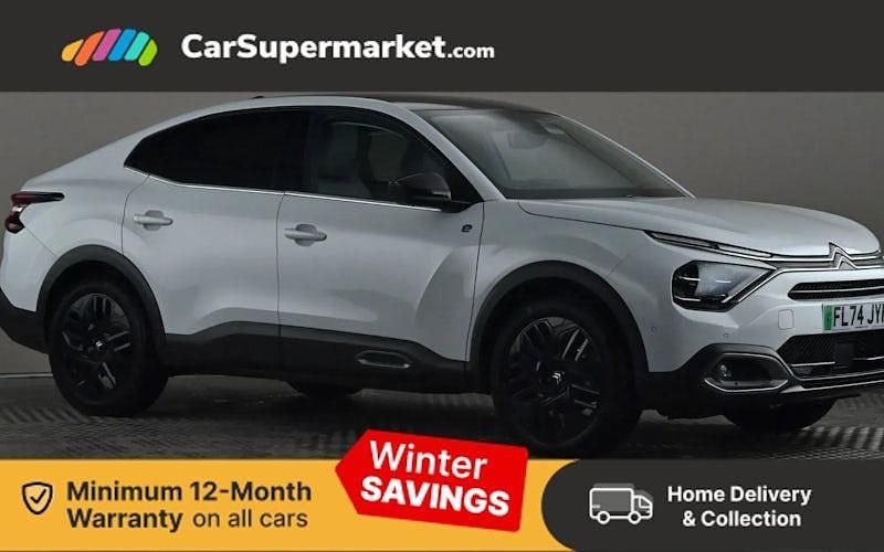 White Used 2024 Citroën e-C4 Sedan | £14,997 (Fair price) - Image 1/3