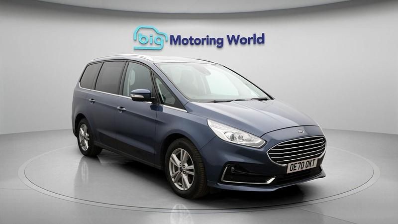 Used Ford Galaxy Titanium 150 HP (110 kW) 2019 Blue MPV