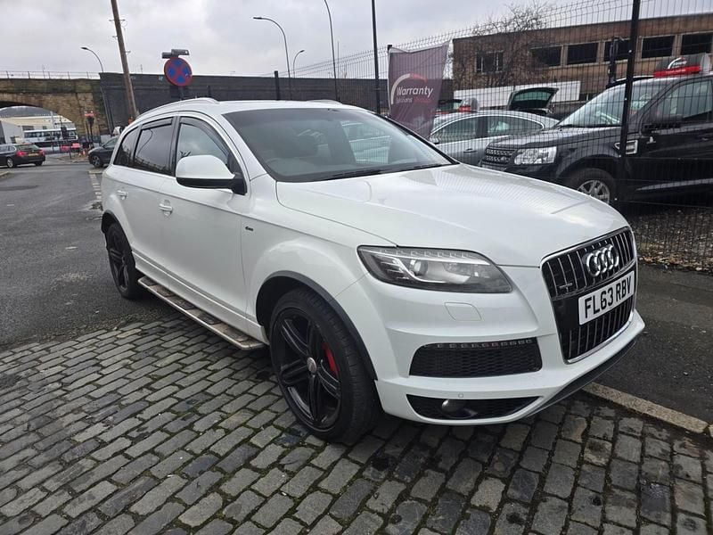 Used Audi Q7 S-line plus 245 HP (180 kW) 2013 White SUV