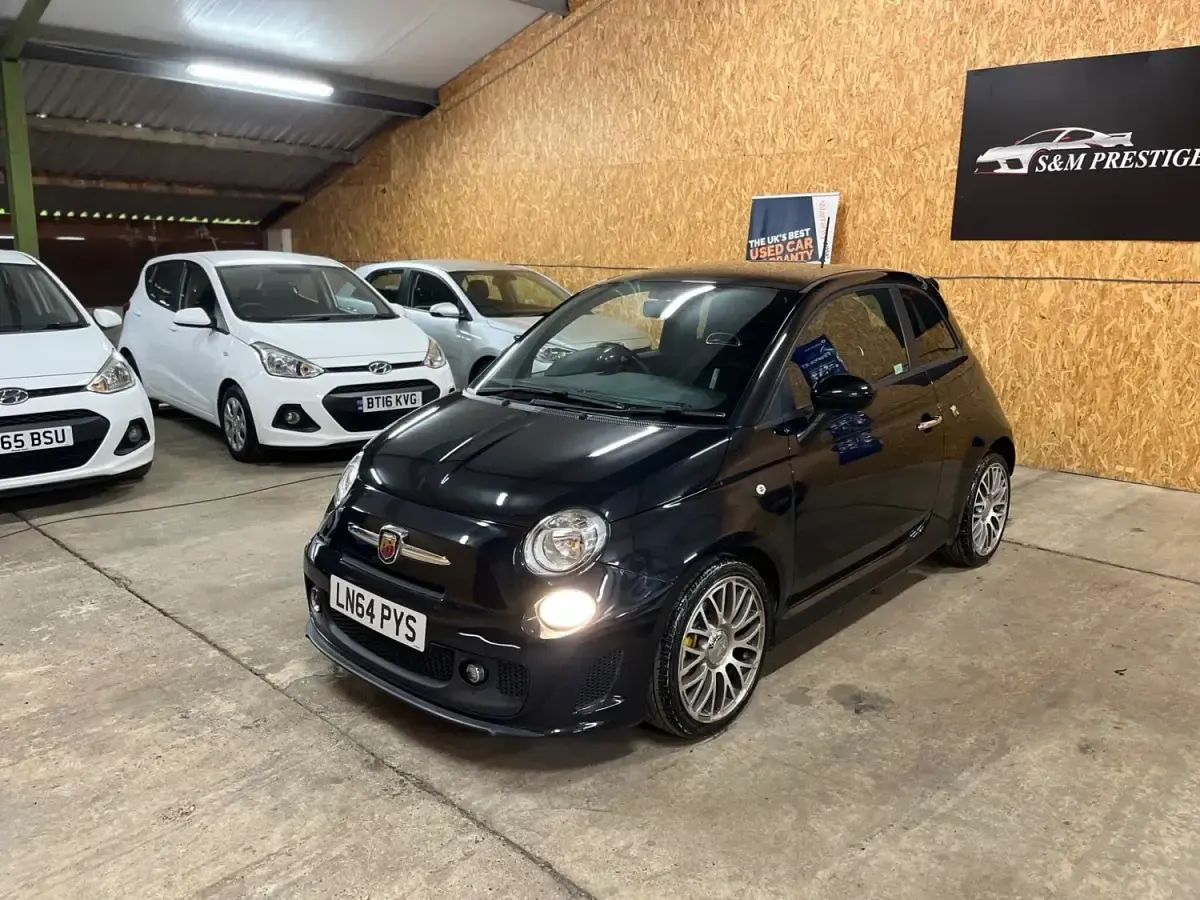 Used Abarth 500 140 HP (102 kW) 2014 Black Hatchback