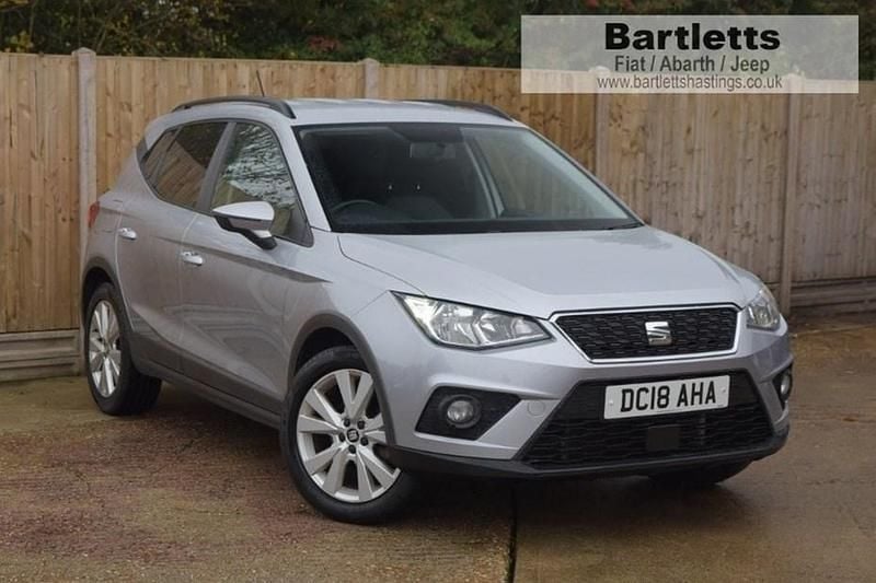 Urban silver Used 2018 Seat Arona SE SUV | £10,495 (Fair price) - Image 1/1