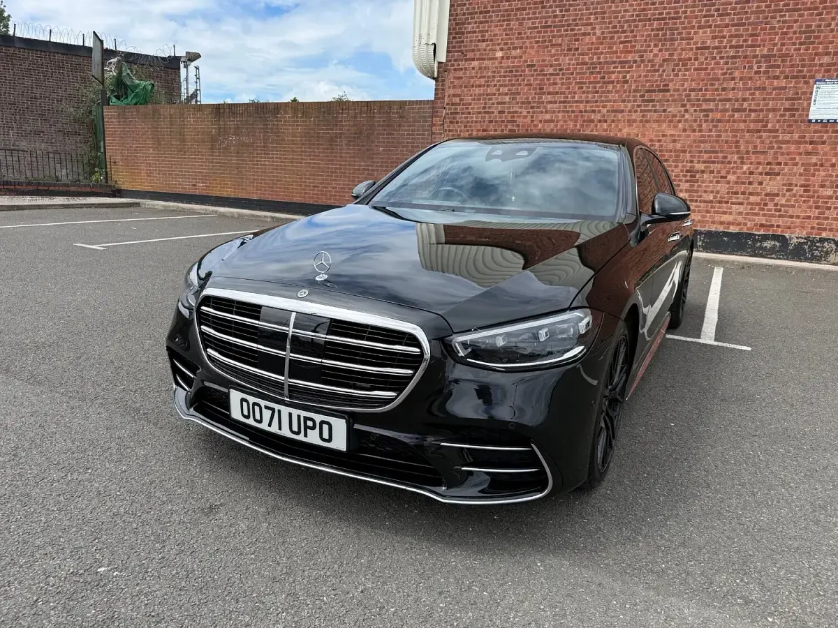 Used Mercedes S350 AMG line 2021 Black Sedan