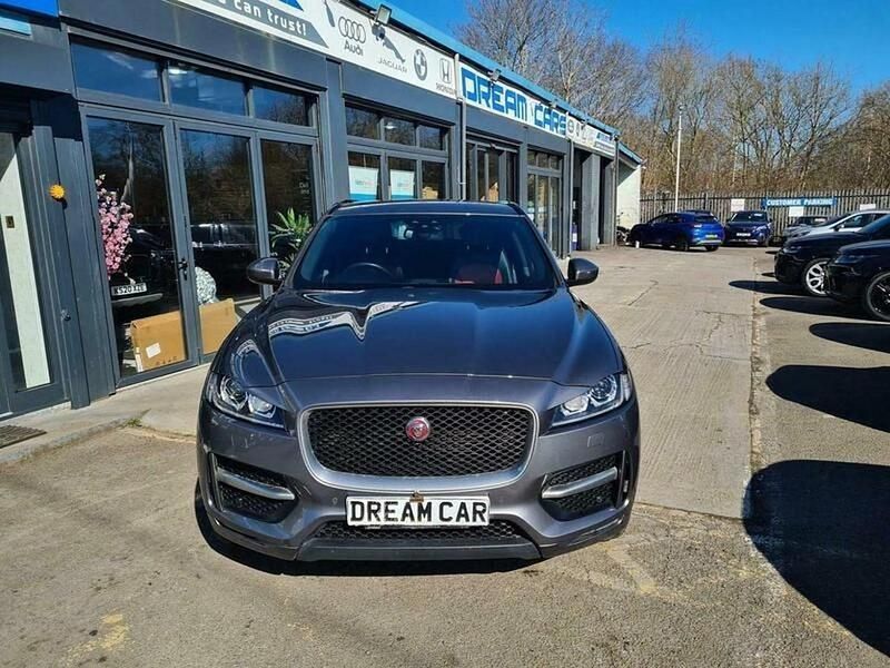 Grey Used 2017 Jaguar F-Pace R-Sport SUV | £11,995 (Fair price) - Image 1/4