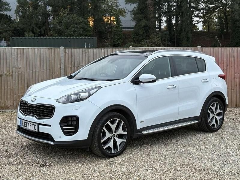 White Used 2017 Kia Sportage GT-Line S SUV | £10,300 (Good price) - Image 1/4