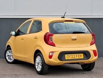 Used Kia Picanto 2022 Yellow Hatchback