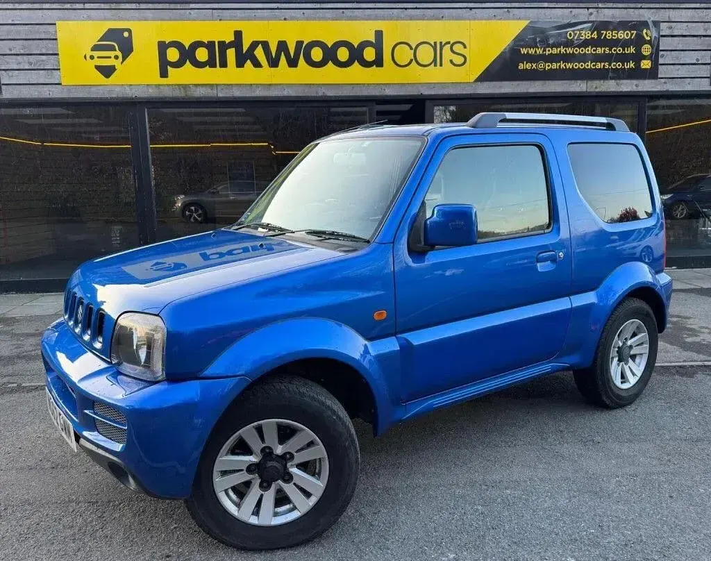 Used Suzuki Jimny SZ4 85 HP (62 kW) 2013 Blue SUV