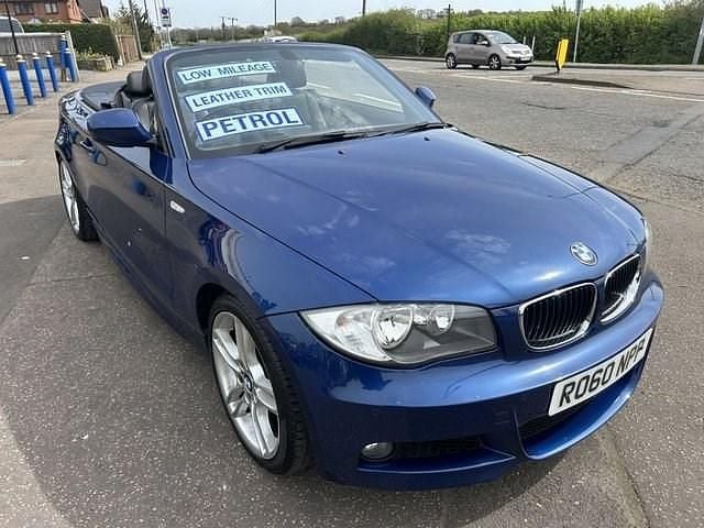 Used BMW 118 Cabriolet M Sport 143 HP (105 kW) 2010 Blue Cabriolet