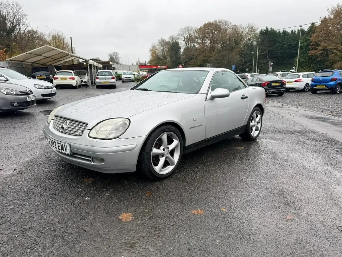 Used Mercedes SLK230 1997 Silver Cabriolet