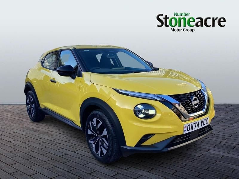 Used Nissan Juke Acenta Premium 114 HP (83 kW) 2025 Yellow SUV