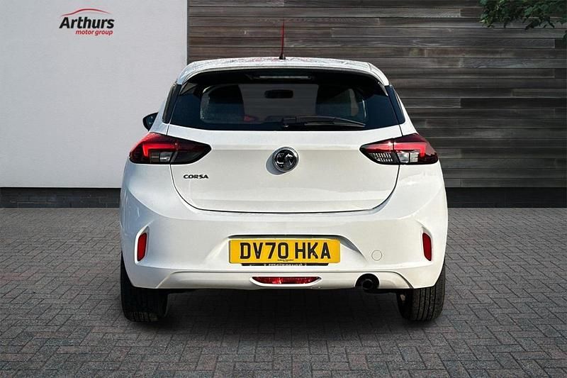White Used 2020 Vauxhall Corsa S Hatchback | £8,597 (Fair price) - Image 1/4