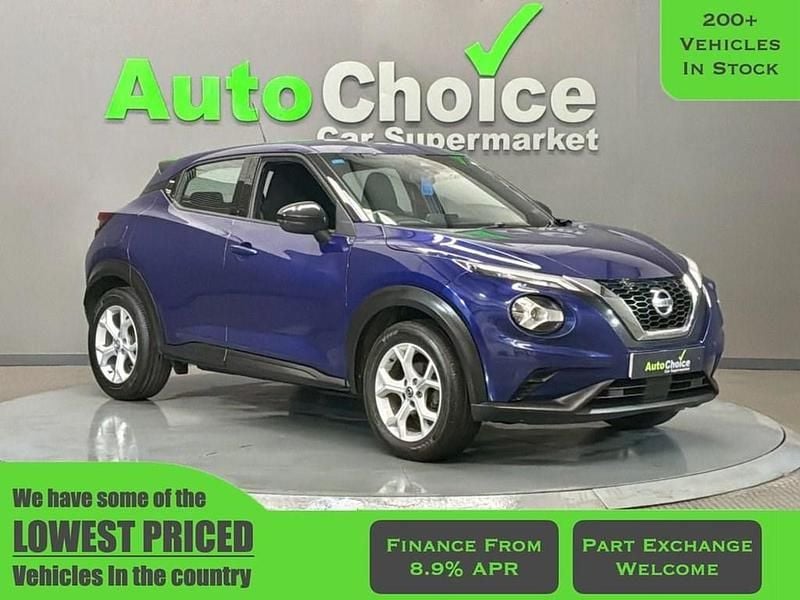 Used Nissan Juke Acenta 117 HP (86 kW) 2020 Blue SUV