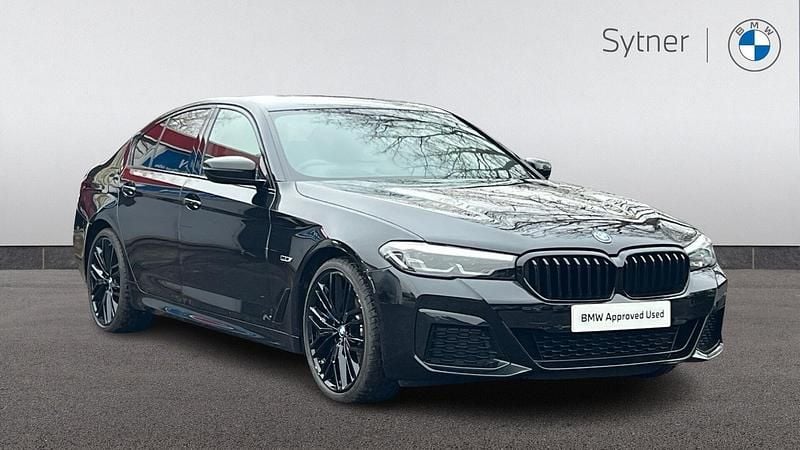 Used BMW 545e M Sport 389 HP (286 kW) 2022 Black