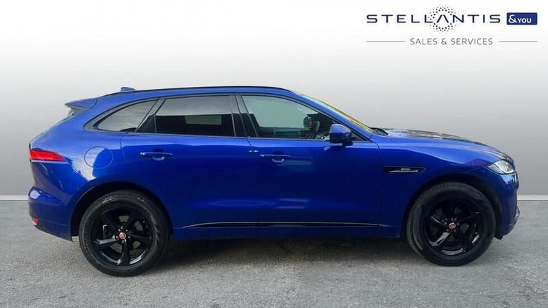 Used Jaguar F-Pace R-Sport 178 HP (130 kW) 2018 Blue SUV