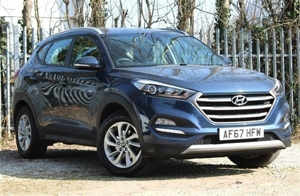 Blue Used 2017 Hyundai Tucson SE SUV | £8,495 (A bit pricey) - Image 1/1