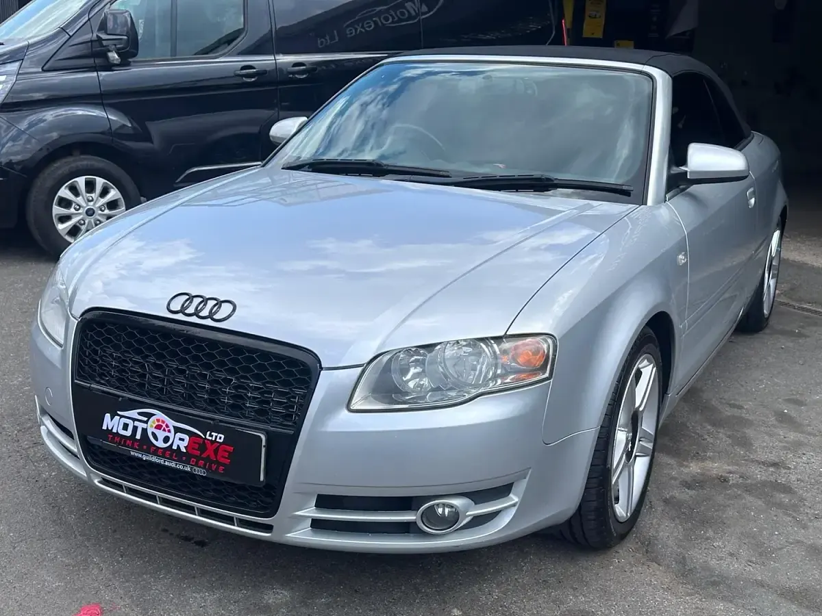 Used Audi A4 Cabriolet Sport 200 HP (147 kW) 2006 Silver Cabriolet
