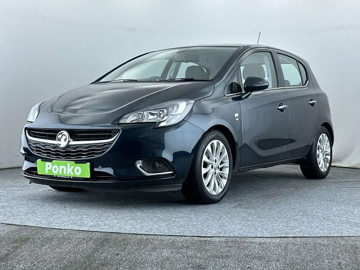 Used Vauxhall Corsa 90 HP (66 kW) 2015 Green Hatchback