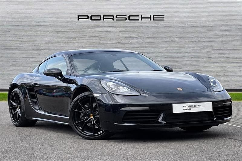 Used Porsche Cayman 300 HP (220 kW) 2017 Black Coupe