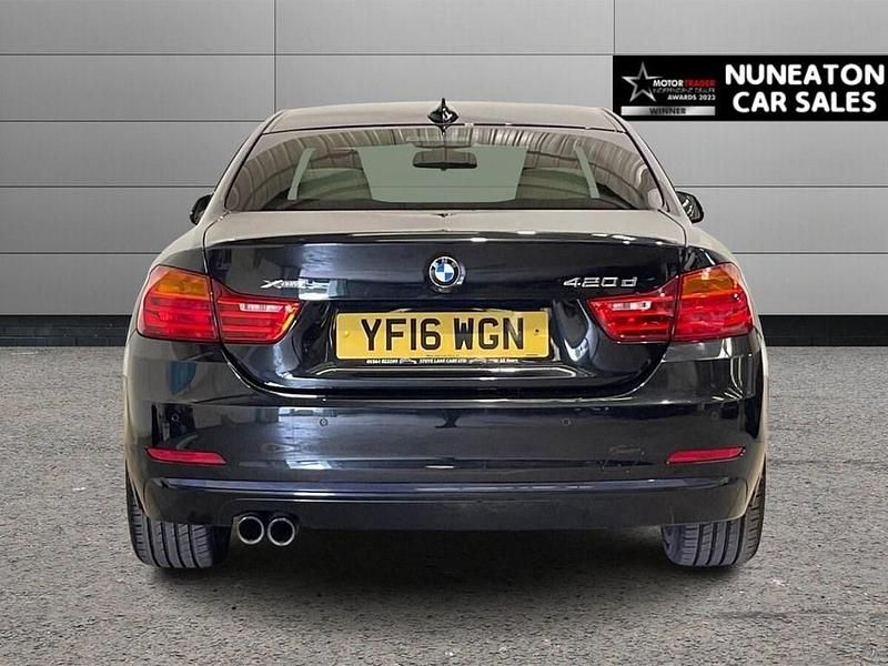 Used BMW 420 Sport Line 190 HP (139 kW) 2016 Black Coupe