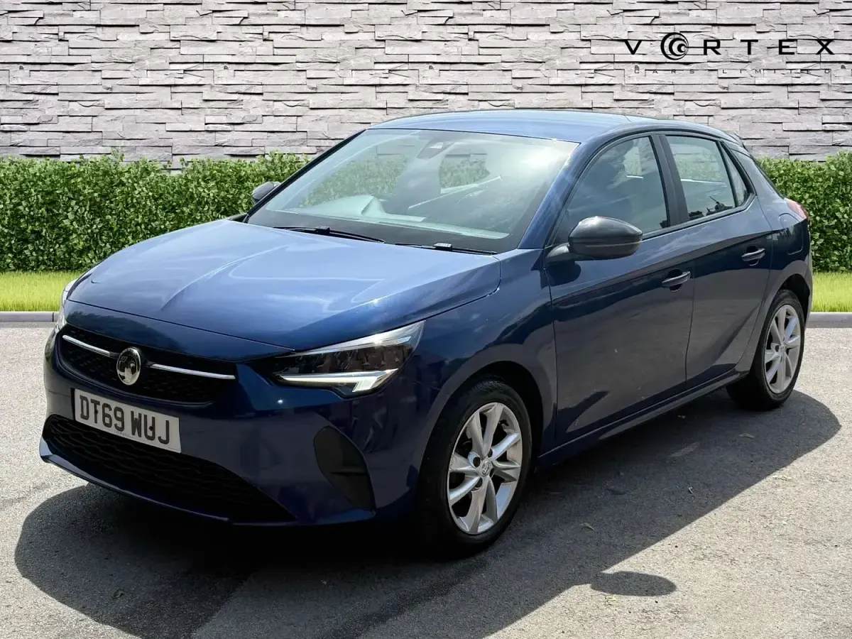 Used Vauxhall Corsa 75 HP (55 kW) 2020 Blue Hatchback