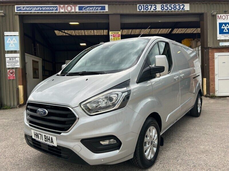 Silver Used 2021 Ford Transit Custom Limited Van | £14,995 (Fair price) - Image 1/4
