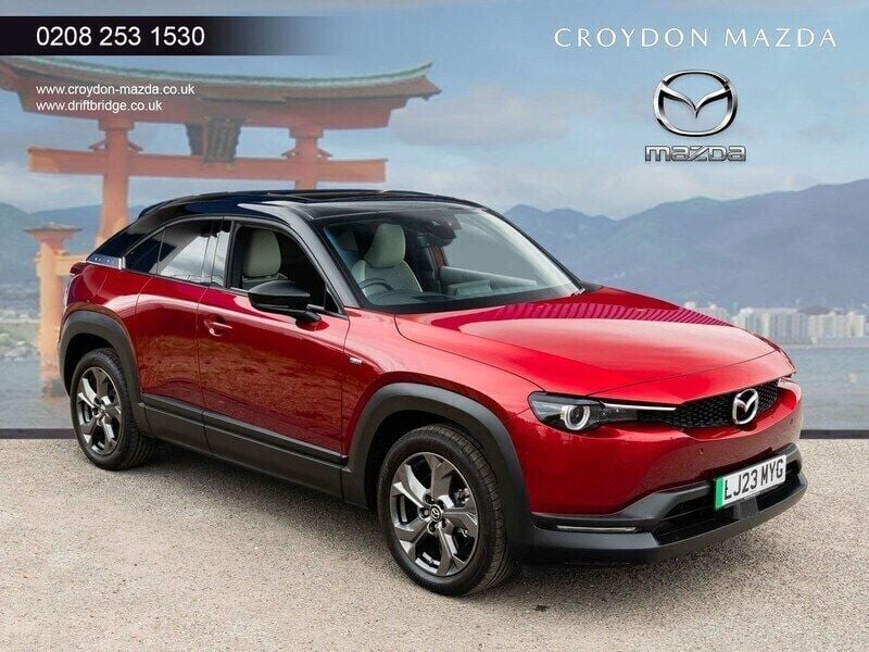Used Mazda MX30 Makoto 106 kW (145 HP) 2023 Soul red crystal SUV