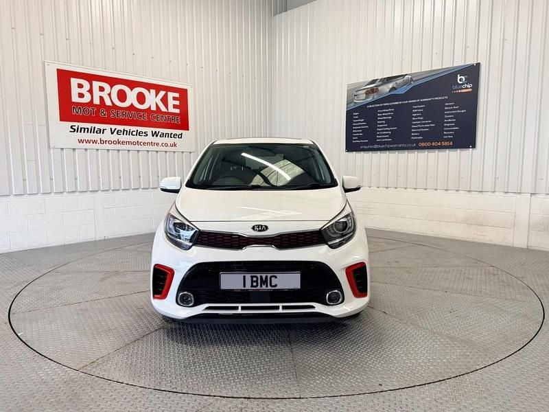 Used Kia Picanto GT-Line S 99 HP (72 kW) 2020 White Hatchback