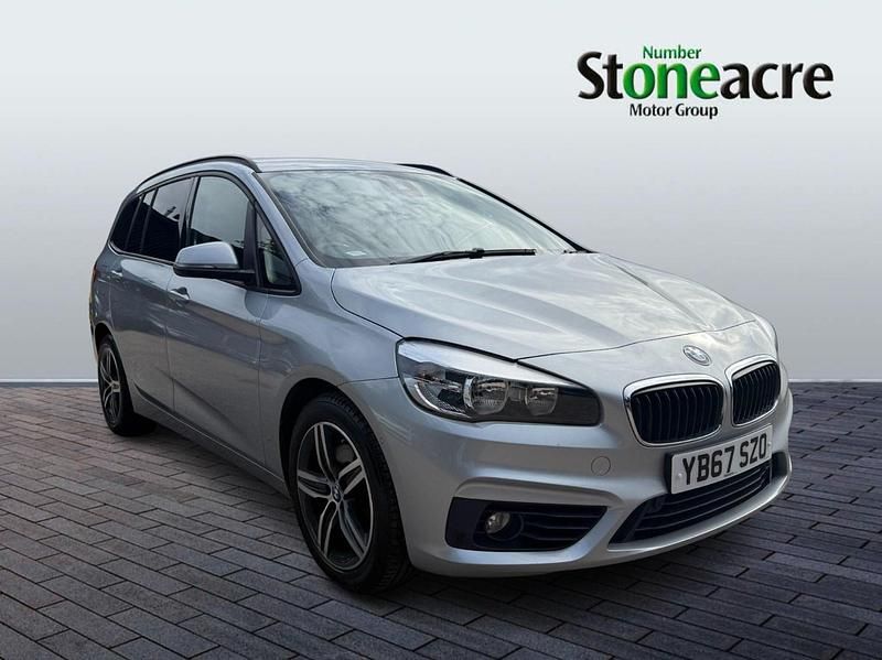 Silver Used 2017 BMW 218 Gran Tourer Sport Line MPV | £11,895 (Fair price) - Image 1/2