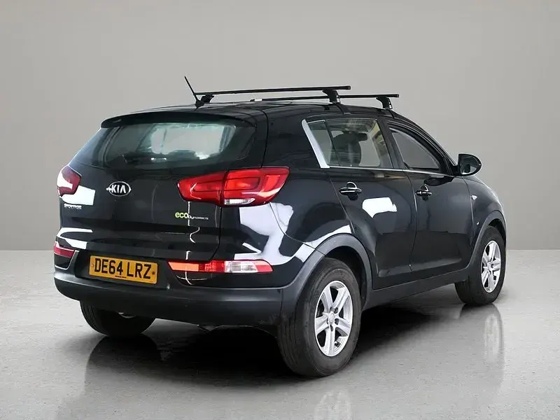 Used Kia Sportage 115 HP (84 kW) 2014 Black SUV