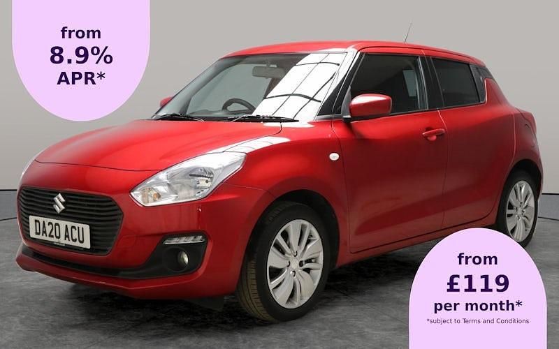 Red Used 2019 Suzuki Swift SZ-T Hatchback | £9,285 (Good price) - Image 1/2